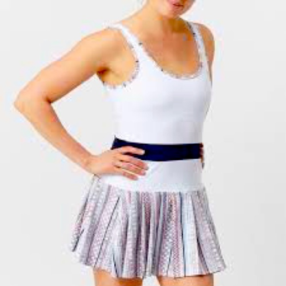 Eleven by Venus Williams tank style pleated tennis dress, size medium.